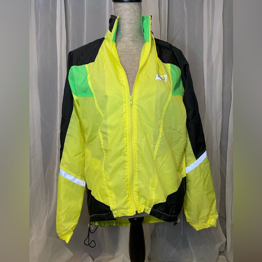 NIKE neon thin reflective windbreaker jacket